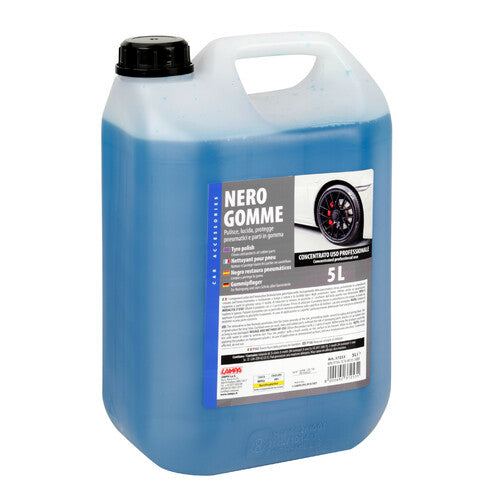 Lampa Nero Gomme Concentrato Lucido per Pneumatici e Gomme - 5 L