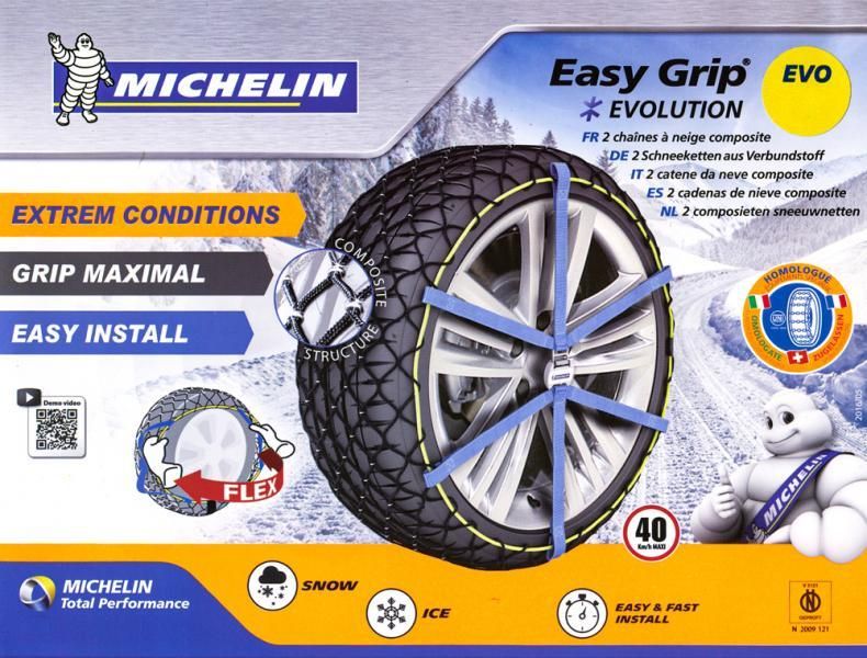 Cadenas de nieve Michelin Easy Grip Evolution Grupo EVO 19