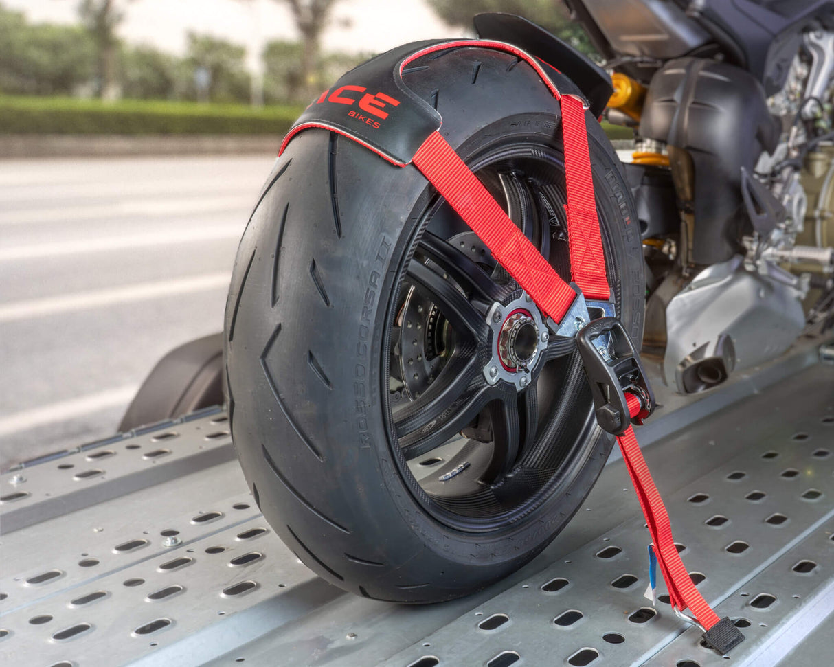 Tyrefix Pro Acebikes Motorrad-Spanngurt-Set