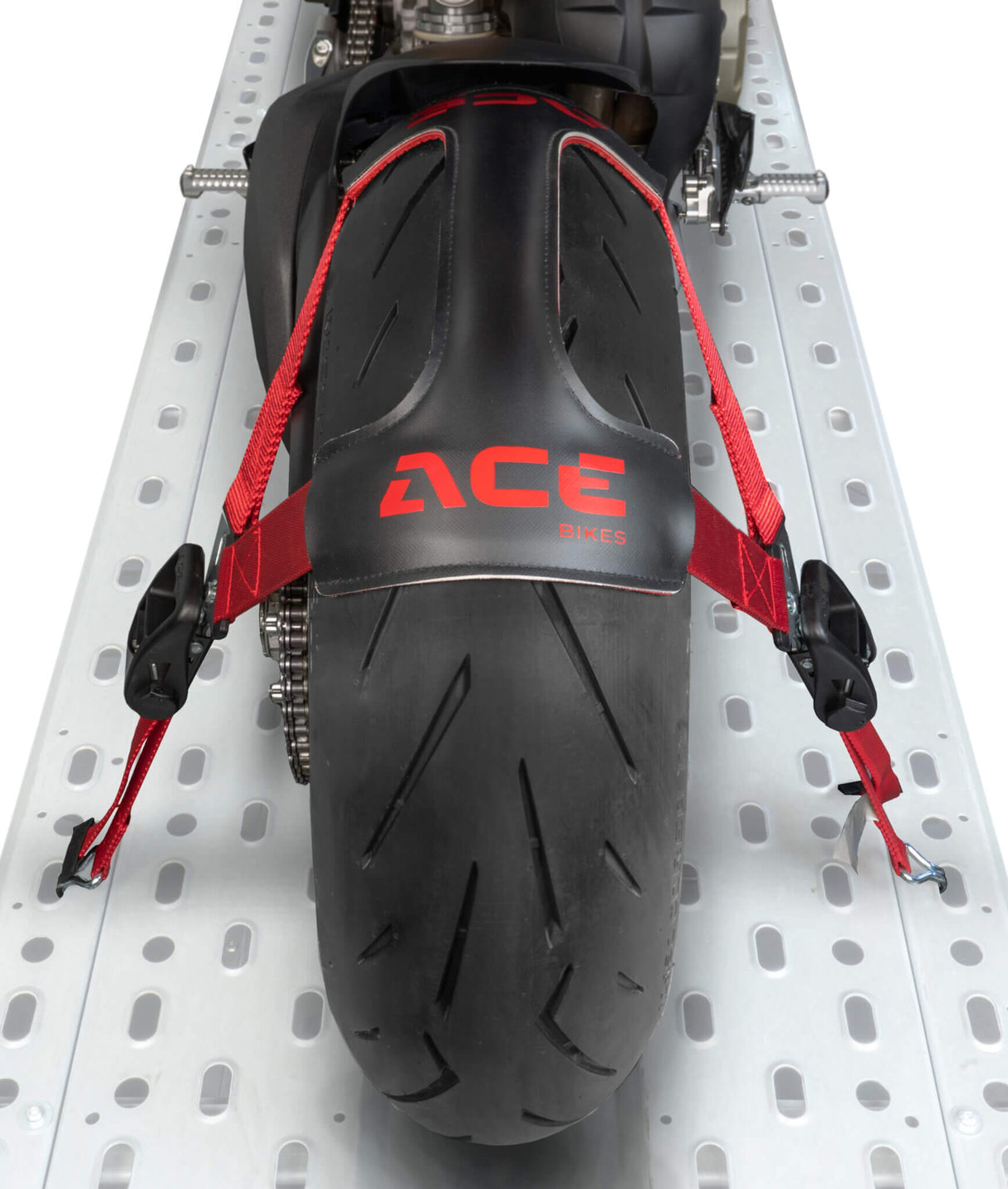 Tyrefix Pro Acebikes Motorcycle Tie Down Set