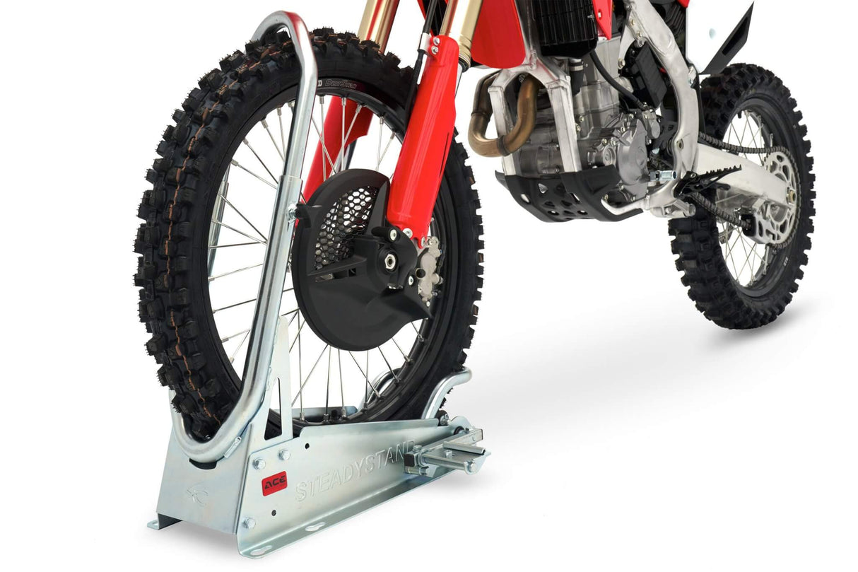 Steadystand Cross Acebikes Wheel Stand for Dirt and Enduro Motorcycles