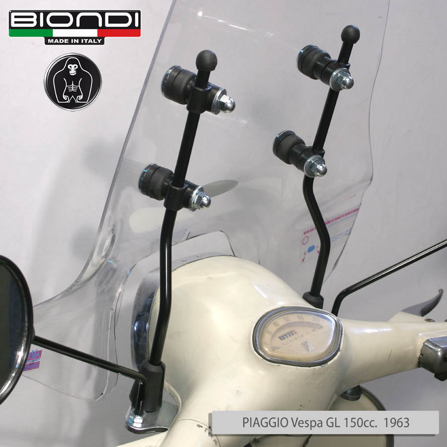 Biondi Cupolino Little Special Touring Piaggio Vespa 180 SS 1964 - Completo di Attacchi