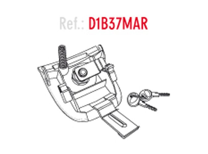 Verschlussmechanismus-Kit für die obere Abdeckung des Sonnenschutzkastens SH37 D1B37MAR