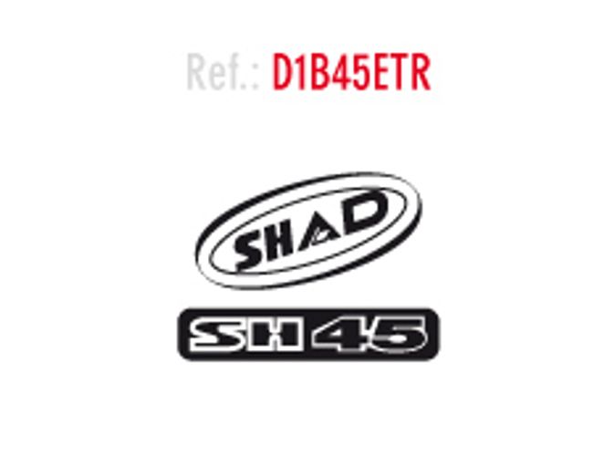 Pegatinas para maleta superior Shad "Shad" SH45 D1B45ETR
