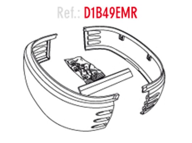 Schattenseitenband für SH49 Topcase D1B49EMR