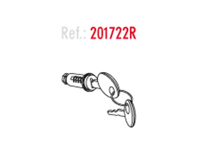 Shad Topcase-Schloss SH26/29/33/37/40/45 201722R