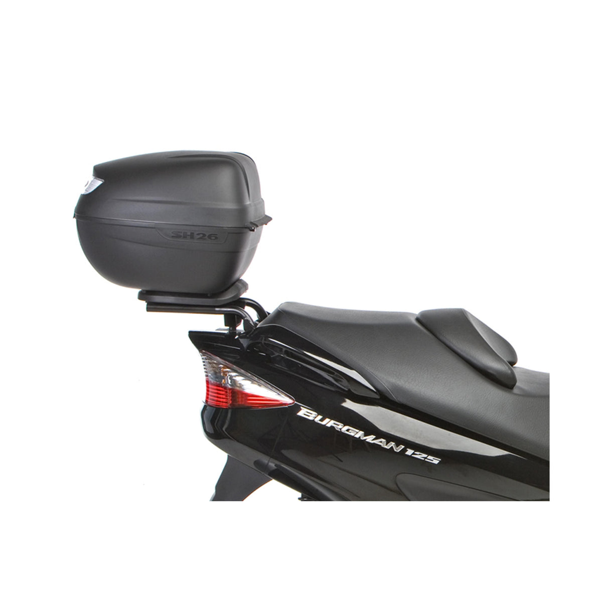 Baúl superior para motocicleta o scooter Shad SH26, negro, D0B26100