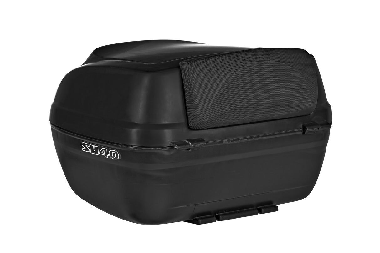 Baúl superior para motocicleta o scooter Shad SH40, negro, D0B40100