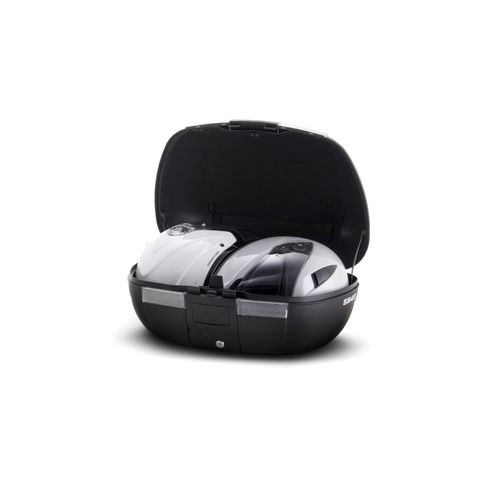 Baúl superior para motocicleta o scooter Shad SH45, negro, D0B45100