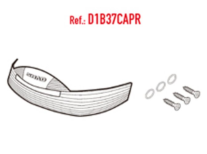 Reflector Shad para baúl superior SH37 Shad pintado D1B371CAPR