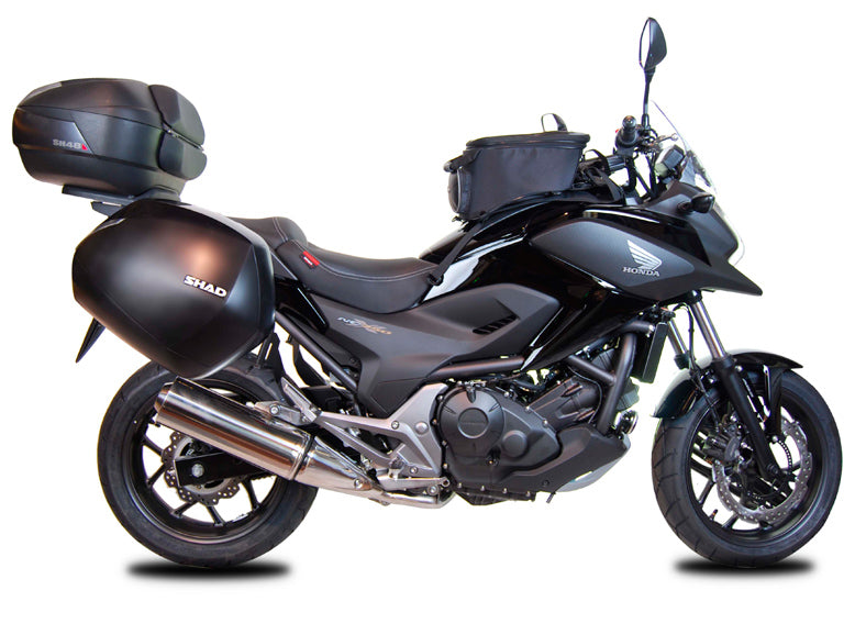 KIT DE MALETAS LATERALES SHAD SH35 + CHASIS 3P HONDA INTEGRA 700 2012