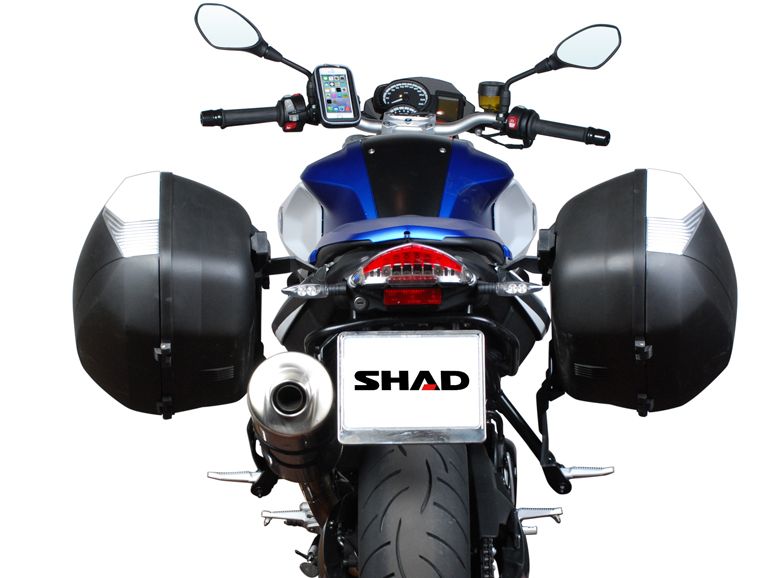 Soporte para maletas laterales Shad, sistema 3P, BMW F800R 2009 W0FR89IF