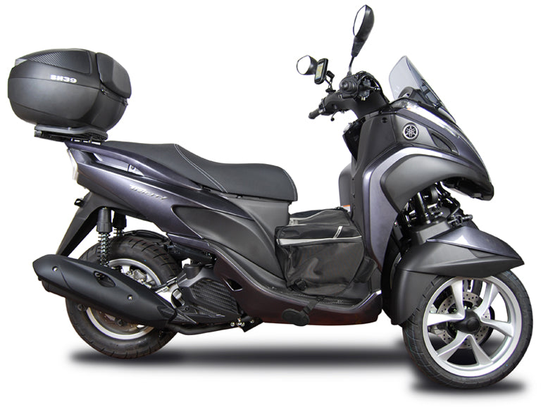 KIT DE BAÚL SHAD SH26 + ACCESORIO PARA YAMAHA TRICITY 125 2014