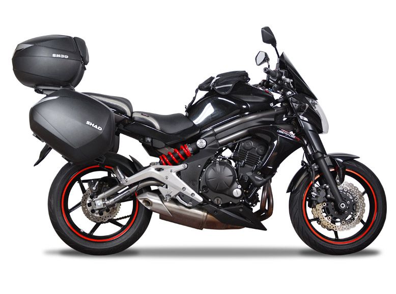 Sistema de soporte para maletas laterales Shad 3P para Kawasaki ER6 NF 2012 K0ER62IF