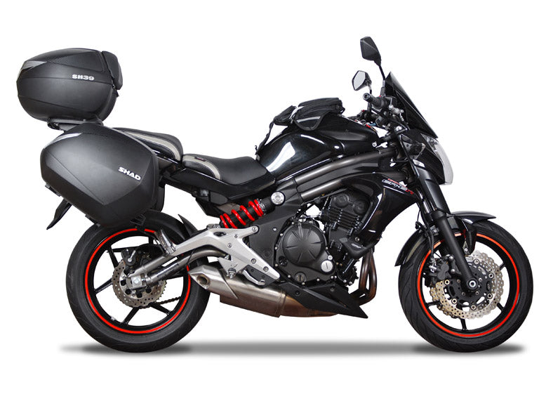 KIT VALIGIE LATERALI SHAD SH35+TELAIO 3P KAWASAKI ER6 N-F 2012