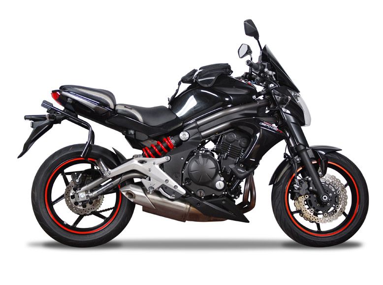 Sistema de soporte para maletas laterales Shad 3P para Kawasaki ER6 NF 2012 K0ER62IF