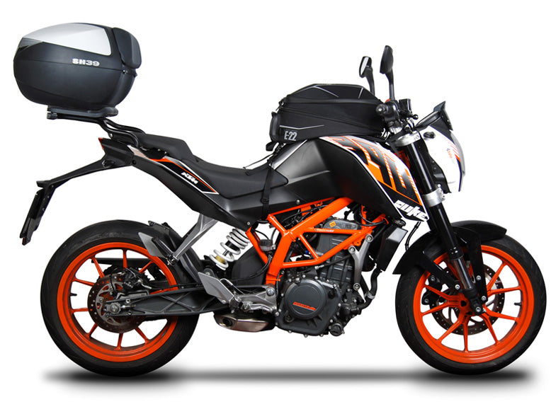 SHAD SH26 Topcase-Kit + Befestigung KTM Duke 125 2011
