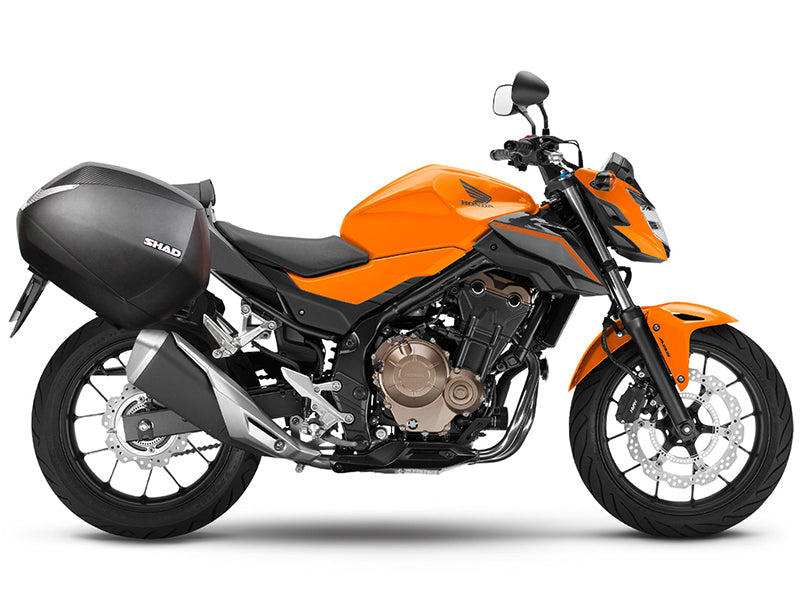 KIT VALIGIE LATERALI SHAD SH23 + TELAIO 3P SYSTEM HONDA CB500F 2016