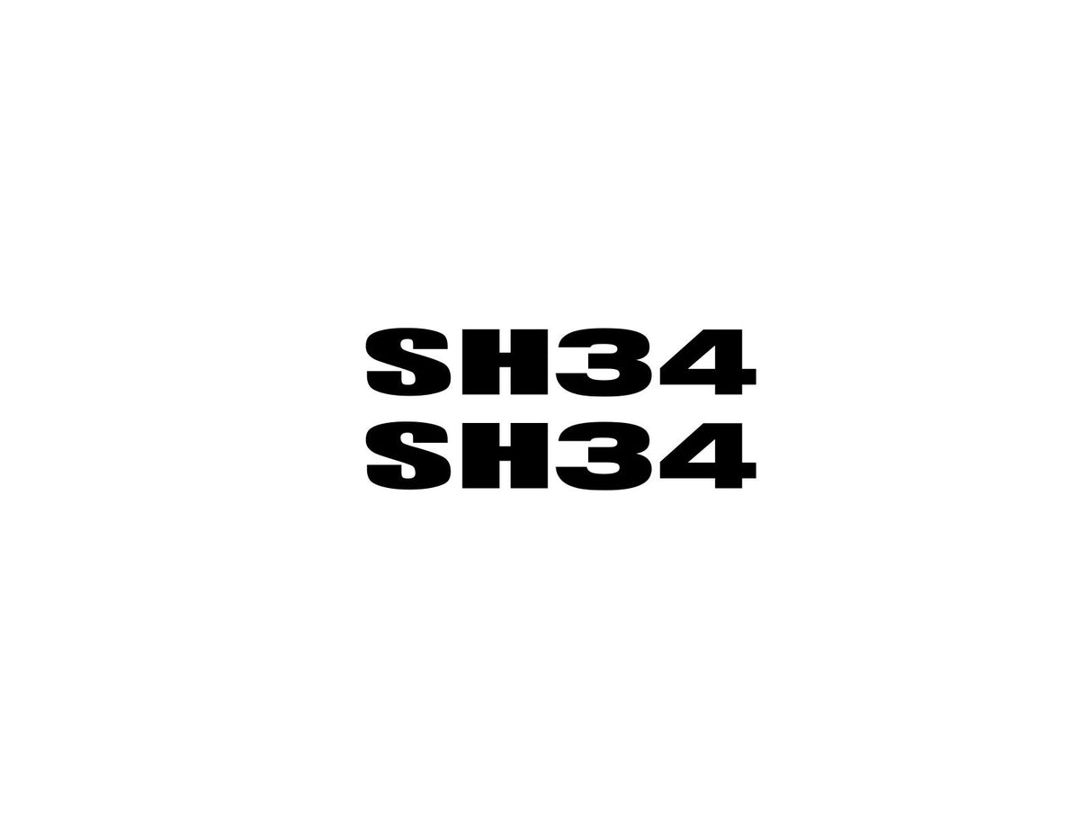 Kit de pegatinas para maleta superior Shad SH34 501588R