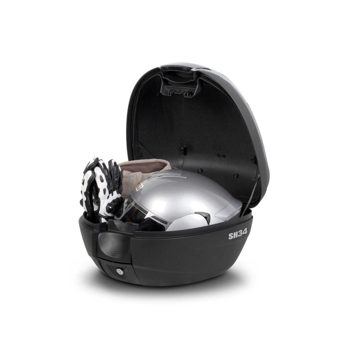 Baúl superior Shad para motocicleta o scooter SH34 con aspecto de carbono D0B34106