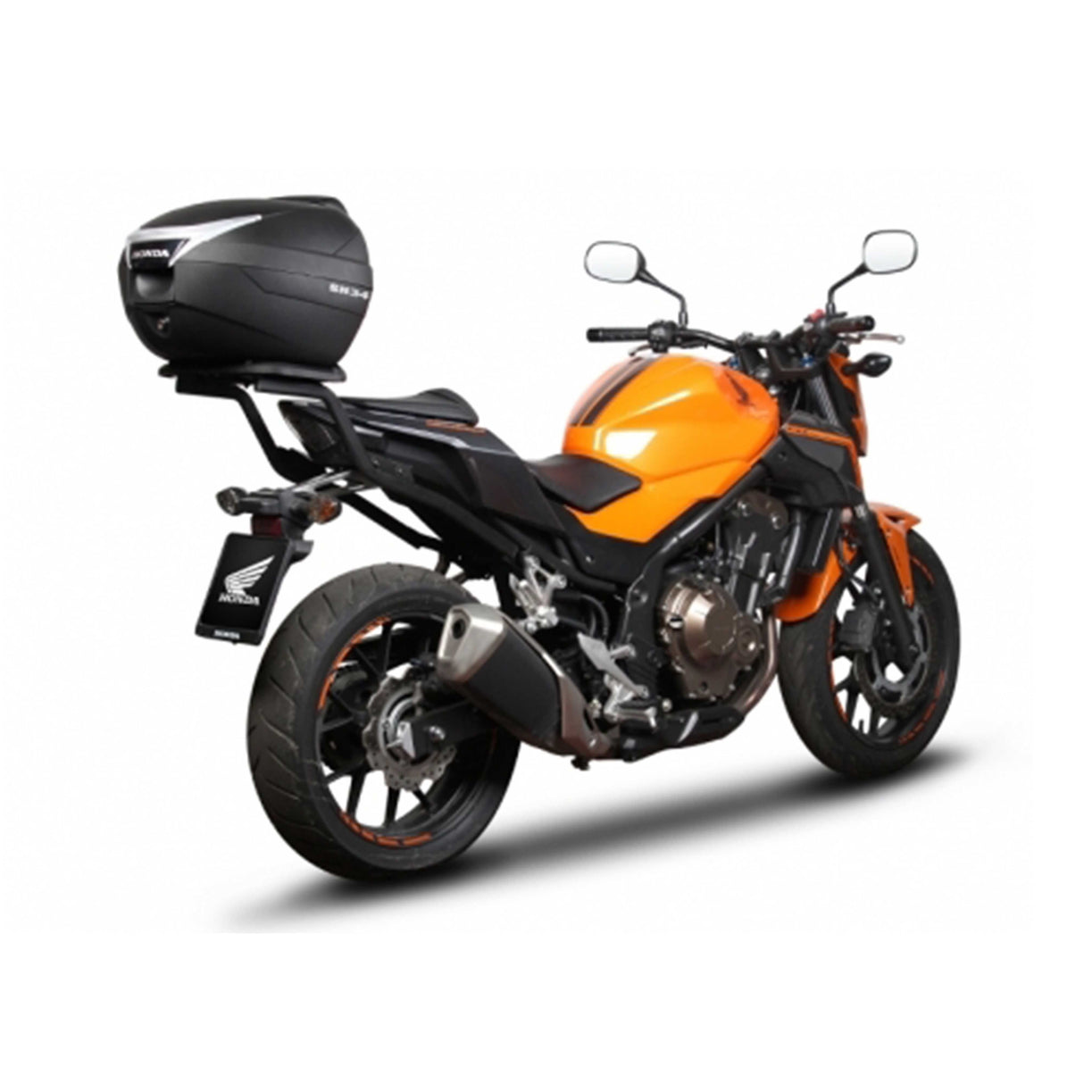 Baúl superior Shad para motocicleta o scooter SH34 con aspecto de carbono D0B34106