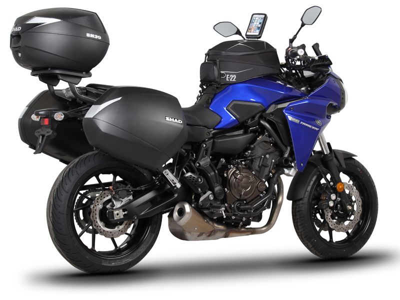 Seitenkofferhalterung mit 3-Punkt-System für Yamaha Tracer 700 (2016, Y0MT76IF)