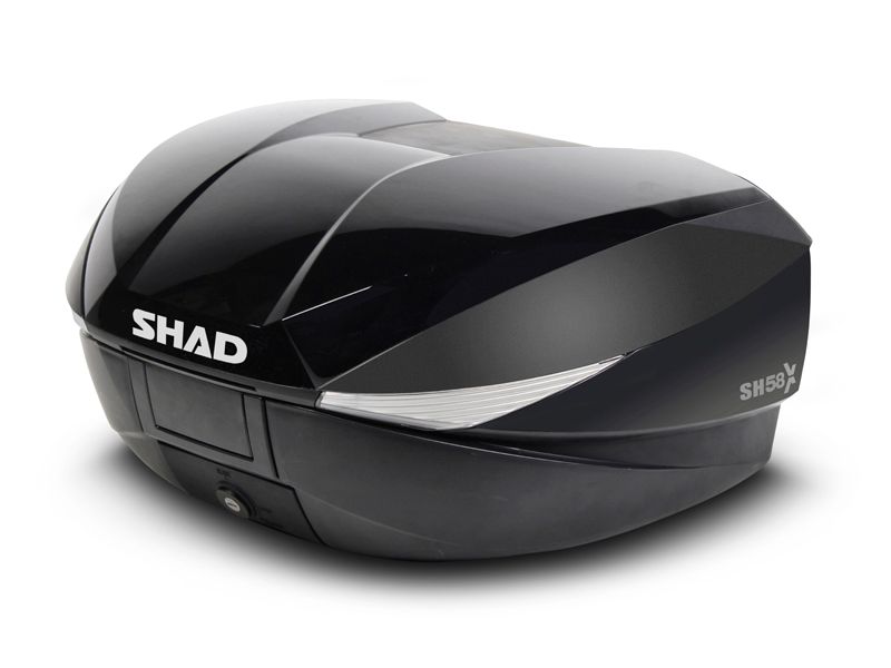 Schattenschutzhülle für SH58 Topcase in Metallic-Schwarz D1B58E21