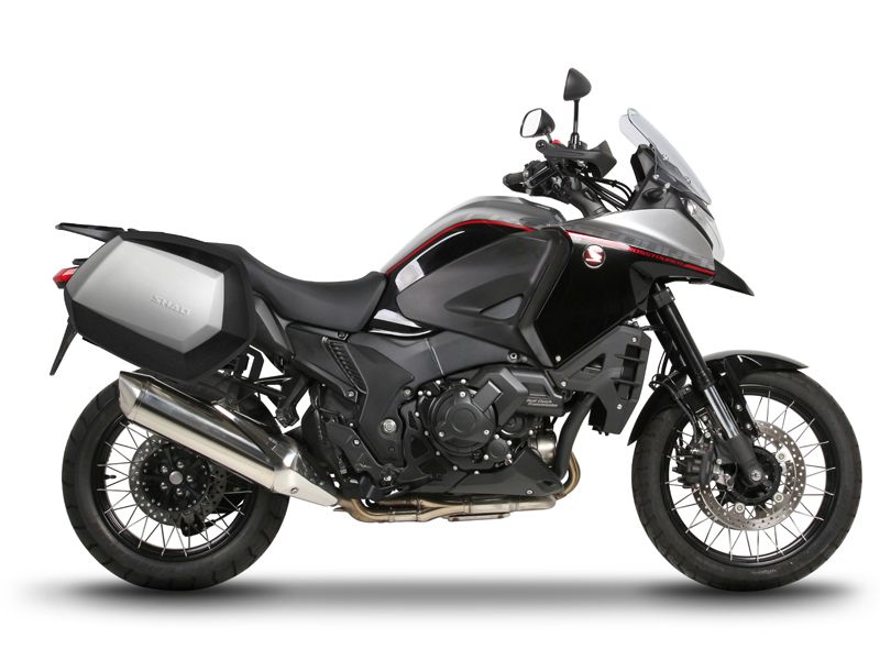 Shad Portavaligie Laterale 3P System HONDA VRF 1200X CROSSTOURER 2012 H0CR12IF