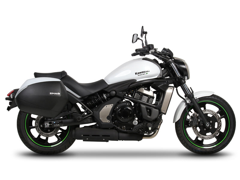 KIT MALETAS LATERALES SHAD SH23 + CHASIS SISTEMA 3P KAWASAKI VULCAN S 650 2015