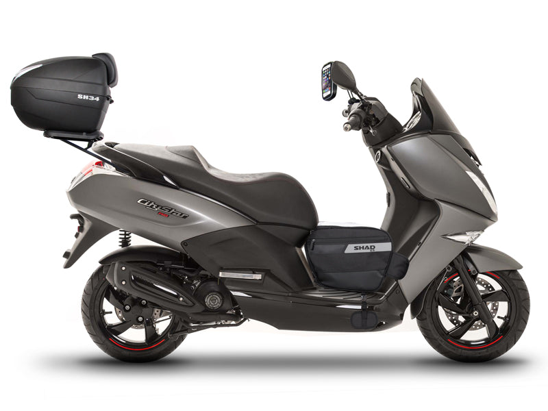SHAD SH26 Topcase-Kit + Befestigung Peugeot Citystar 125i/200i 2012
