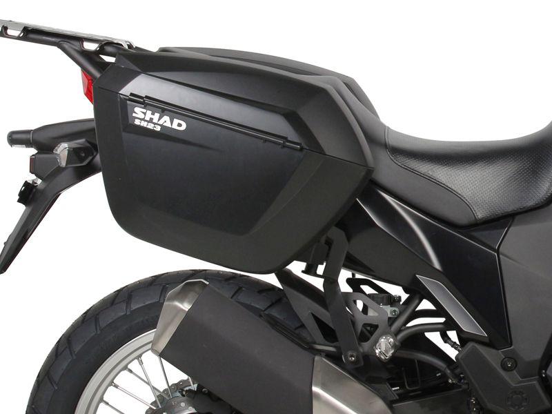 Sistema de soporte para maletas laterales Shad 3P para Kawasaki Versys-X 300 2017 K0VR37IF