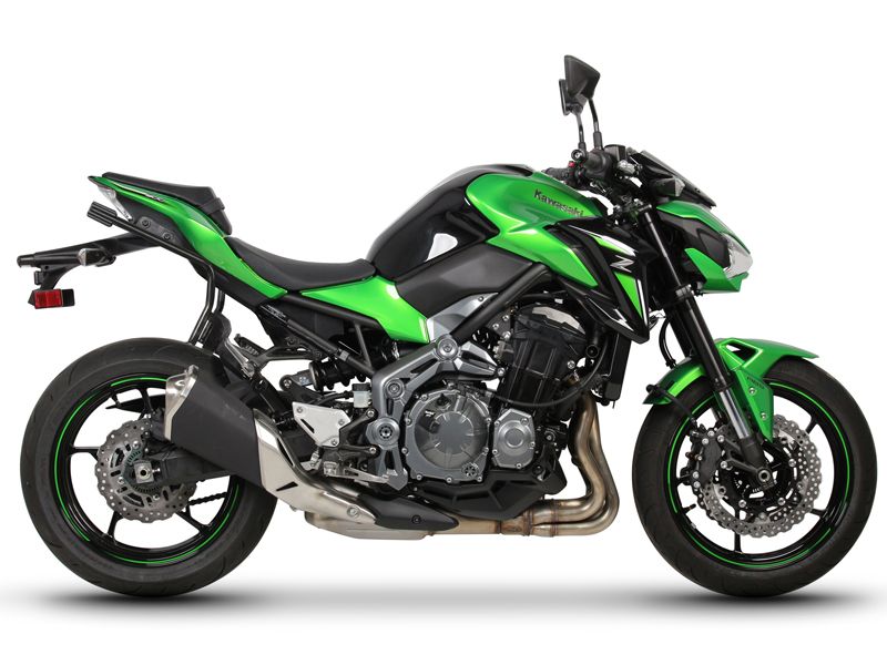 Sistema de soporte para maletas laterales Shad 3P para Kawasaki Z900 2017 K0Z997IF