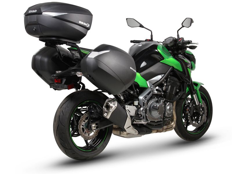 Sistema de soporte para maletas laterales Shad 3P para Kawasaki Z900 2017 K0Z997IF