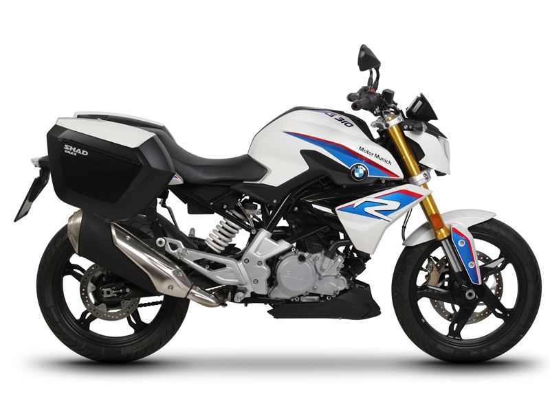 Soporte para maletas laterales Shad, sistema 3P, BMW G310GS 2017 W0G317IF