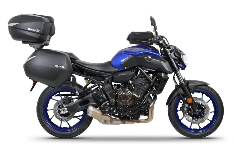 Sistema de soporte para maletas laterales Shad 3P YAMAHA MT07 2013 Y0MT78IF