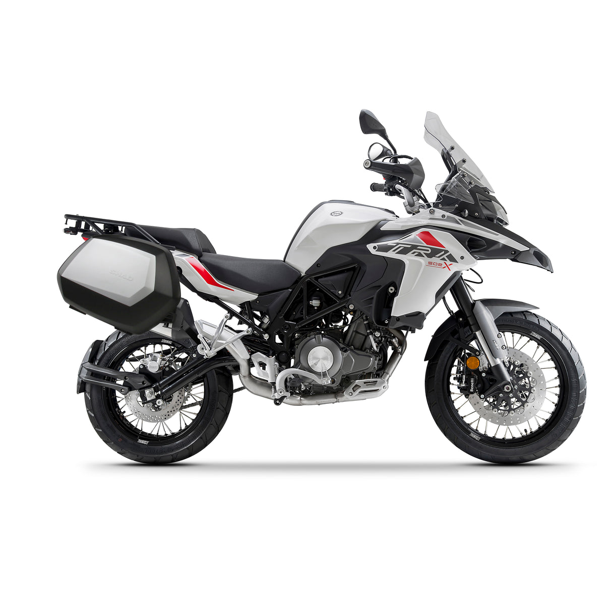 SHAD SH36 Carbon-Seitenkoffer-Kit + 3P-Systemrahmen Benelli TRK 502X 2018