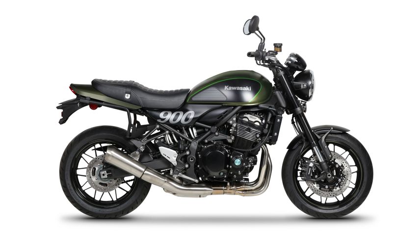Sistema de soporte para maletas laterales Shad 3P para Kawasaki Z900RS 2018 K0ZR98IF