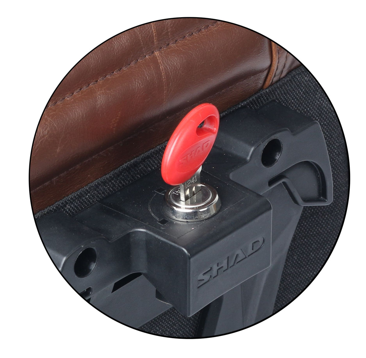 Shad SR38 Cafe Racer Motorrad-Satteltasche (Einzeltasche) X0SR38
