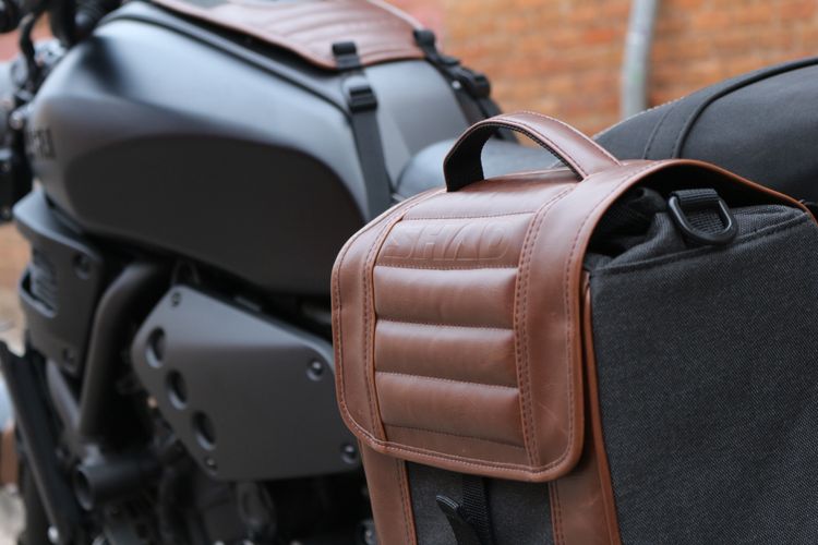 Shad SR38 Cafe Racer Motorrad-Satteltasche (Einzeltasche) X0SR38