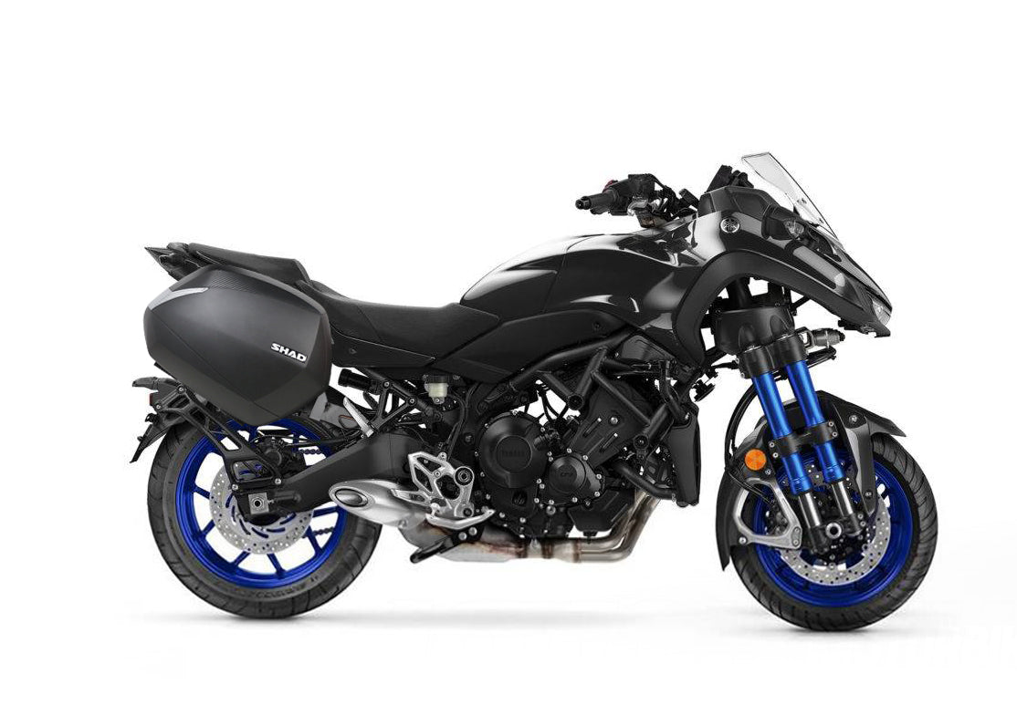 SHAD SH35 Seitenkoffer-Set + 3P-Systemrahmen für Yamaha Niken 900 (2018)