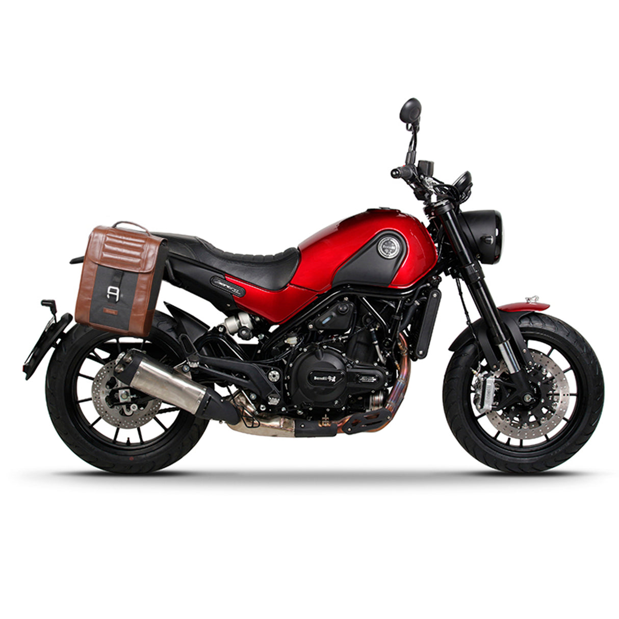 KIT TELAIETTI SHAD + BORSE E48 BENELLI LEONCINO 502i 2017