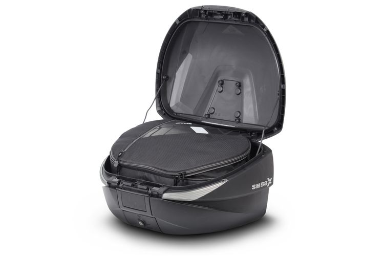 Shad SH58X Convert Expandable Motorcycle Top Case in Carbon D0B58206