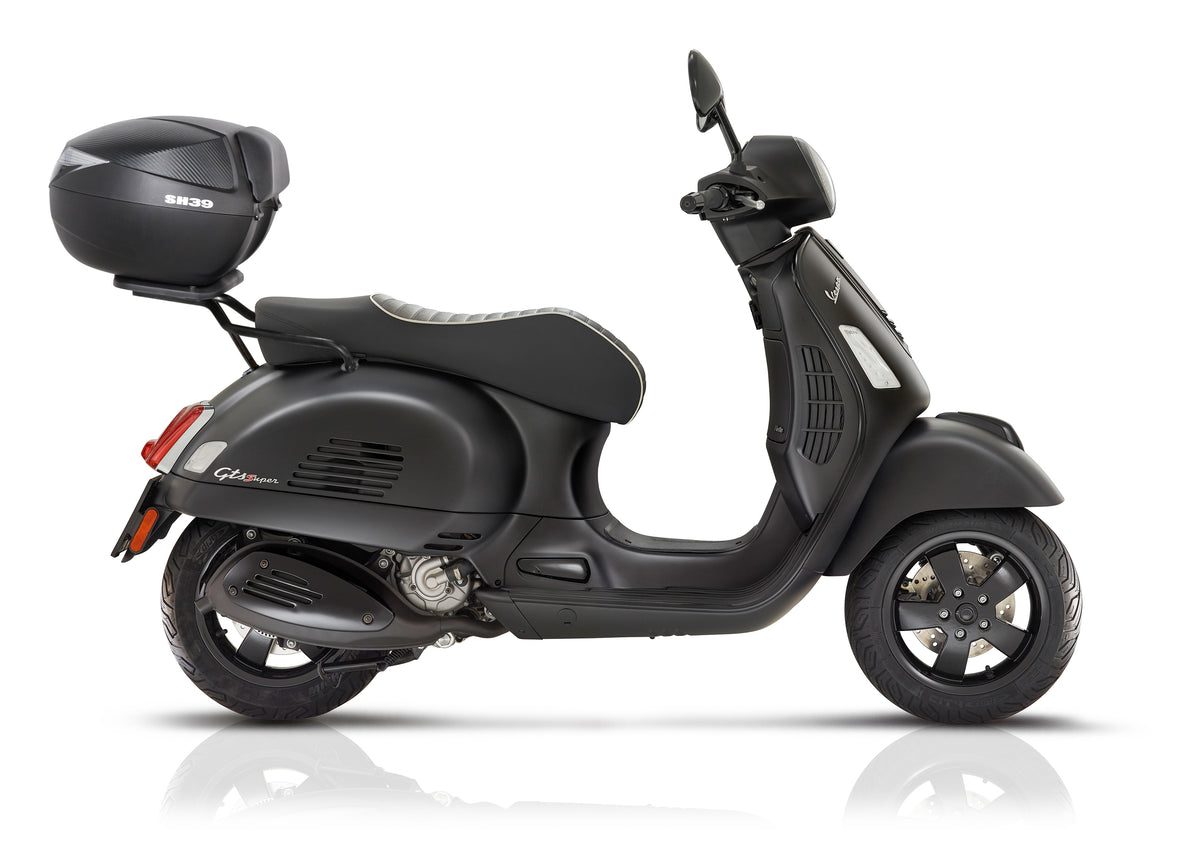 SHAD SH26 Topcase-Kit + Piaggio Vespa GTS Super 125/300 2019 Anbauteil