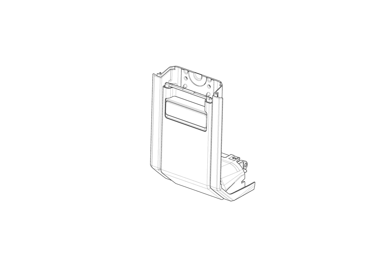 Unteres Verriegelungsteil für Terra TR48 Topcase D1TR48MIR