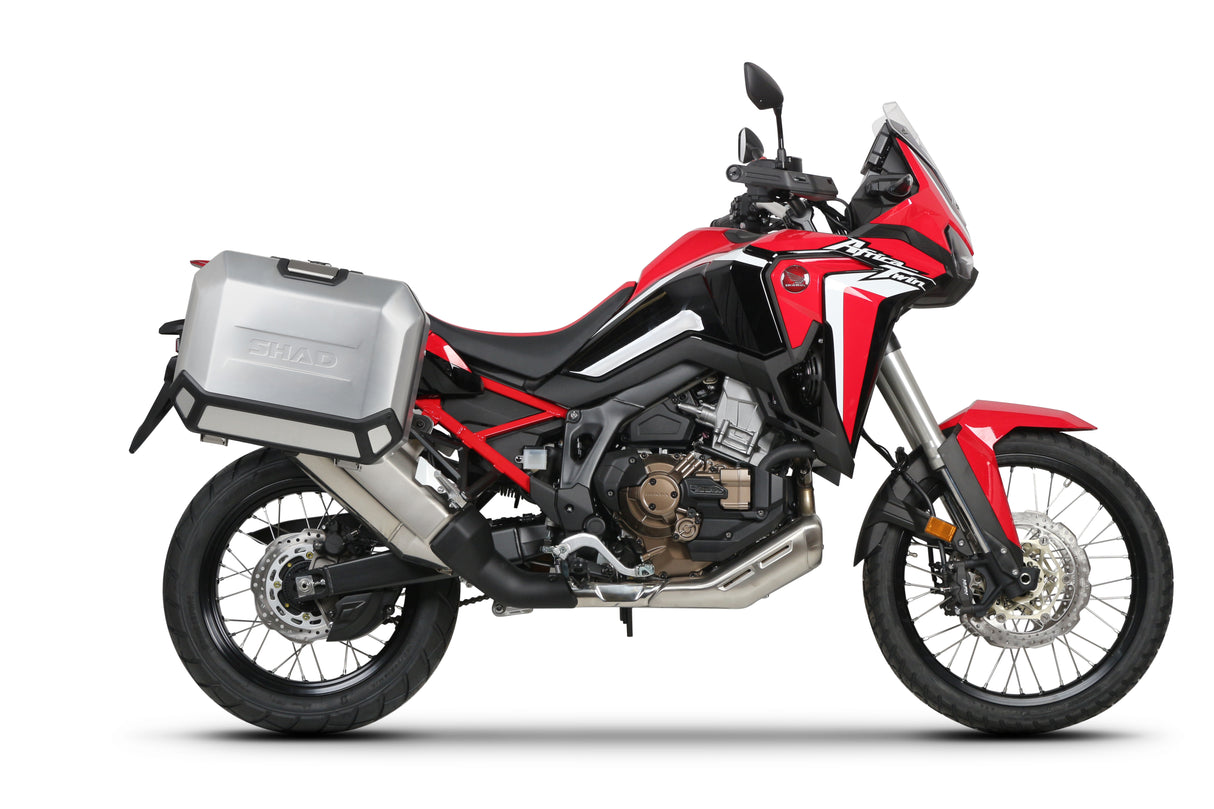 SHAD SH35 Seitenkoffer-Kit + 4P Rahmen Honda Africa Twin CRF1100L 2020