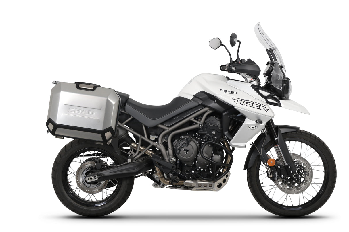KIT DE MALETAS LATERALES SHAD Terra TR30 + CHASIS SISTEMA 4P TRIUMPH TIGER 800 XC/XR/XRX 11>