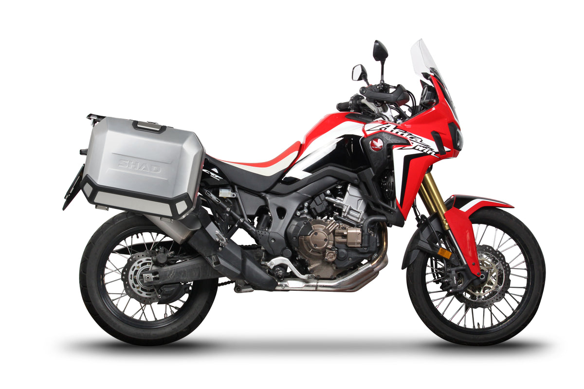 SHAD SH35 Seitenkoffer-Kit + 4P Rahmen Honda Africa Twin CRF1000L 2018