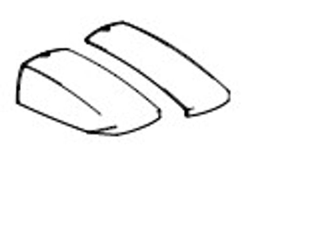 Shad Ersatzabdeckung Aluminiumgehäuse SH23 D1B23E25