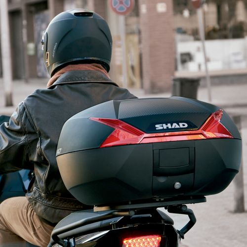 Shad Bauletto posteriore SH 47 catadiottro Rosso D0B47206