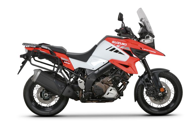 Sistema de soporte para maletas laterales Shad 4P SUZUKI V-STROM 1000 2014 S0VS104P